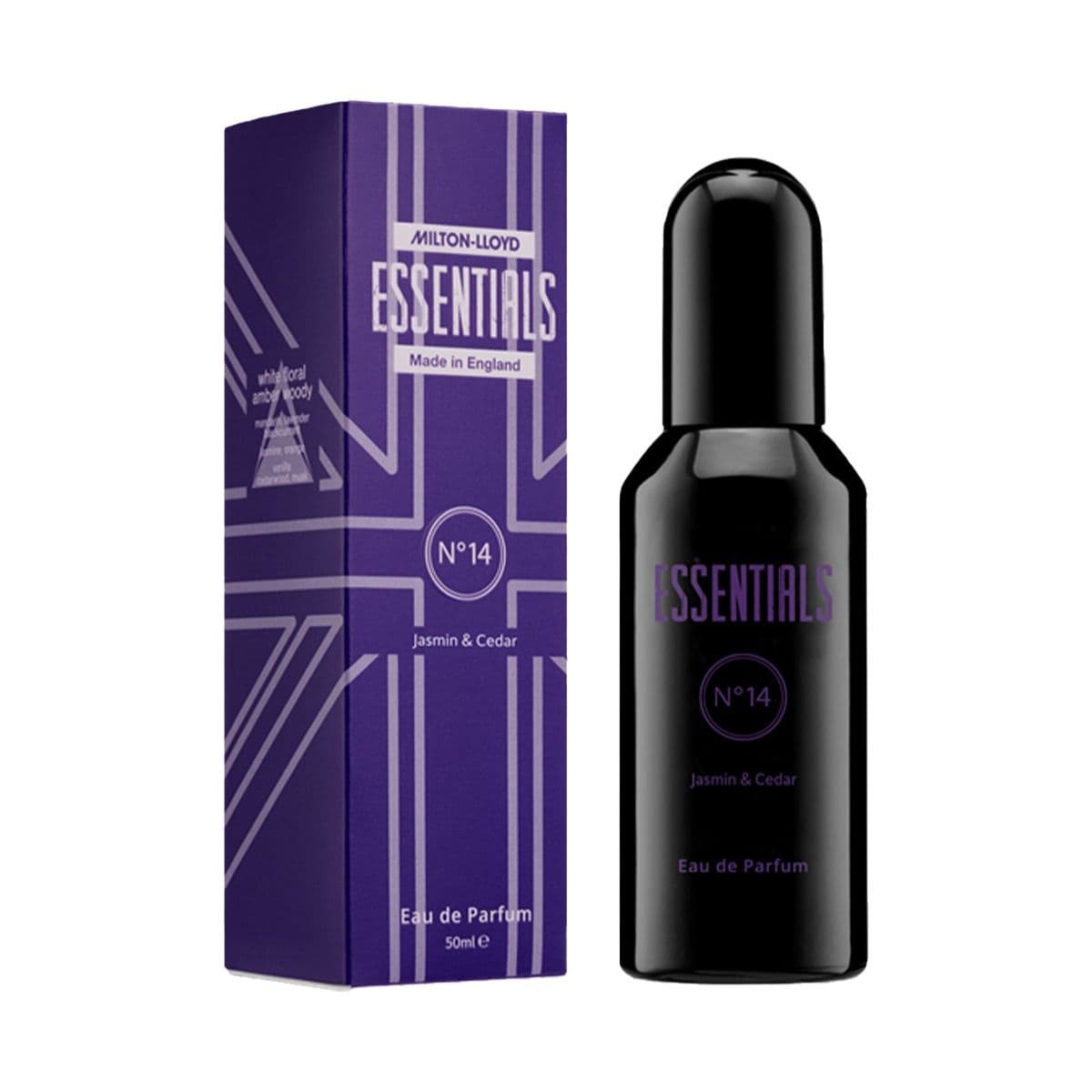 პარფიუმი ჟასმინი და კედარი Essentials N14 50 მლ 9549 მილტონი - Milton