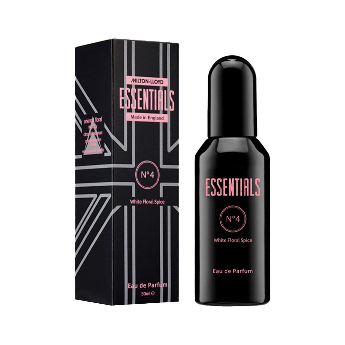 პარფიუმი თეთრი ყვავილი და სანელებელი Essentials N4 50მლ 4407 მილტონი - Milton