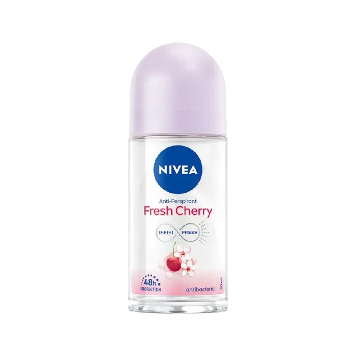 ბურთულიანი დეოდორანტი ქალის Fresh Cherry 50 მლ 8340 ნივეა - Nivea