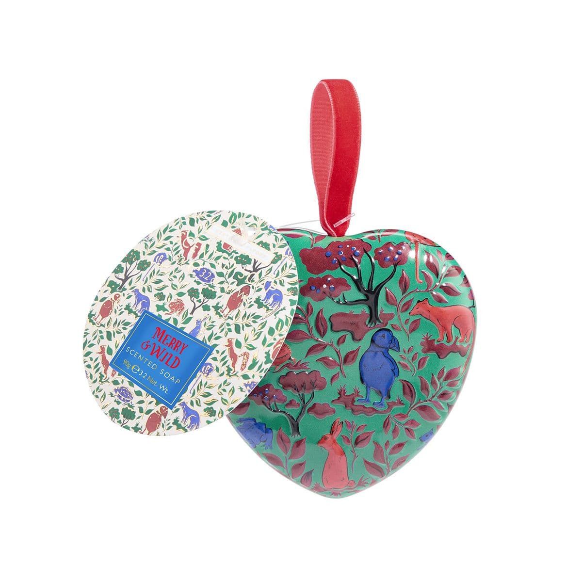 საპონი გულის ყუთით Merry and Wild 90 გ 8585 ჰესკოტი და აივორი - Heathcote & Ivory