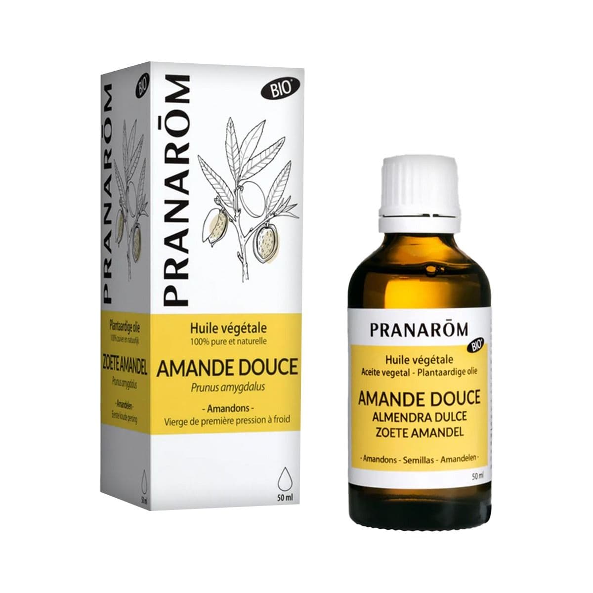 ტკბილი ნუშის ზეთი 50მლ პრანარომი - Pranarom