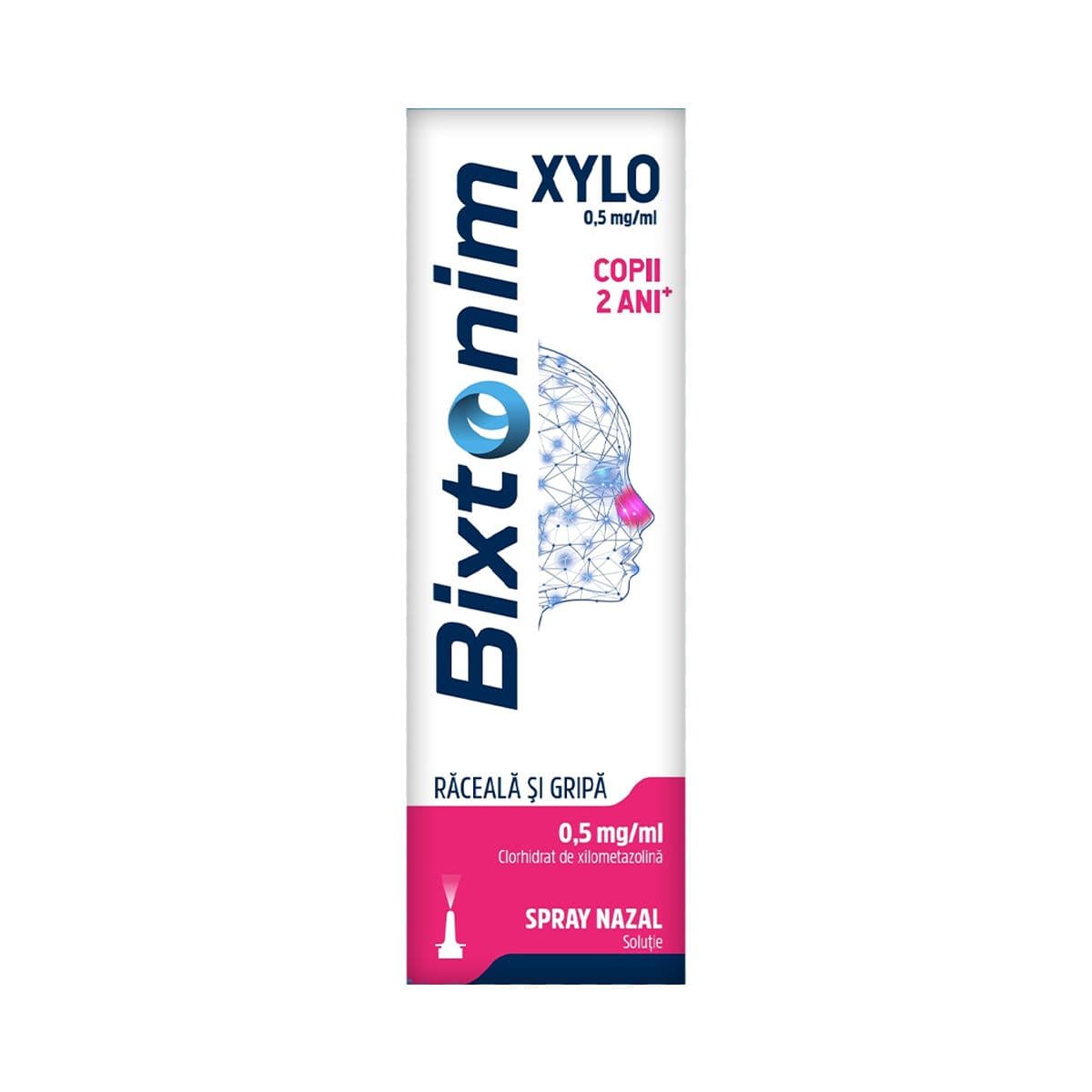 ბიქსტონიმი ქსილო - Bixtonim Xylo 0.5მგ 10მლ სპრეი