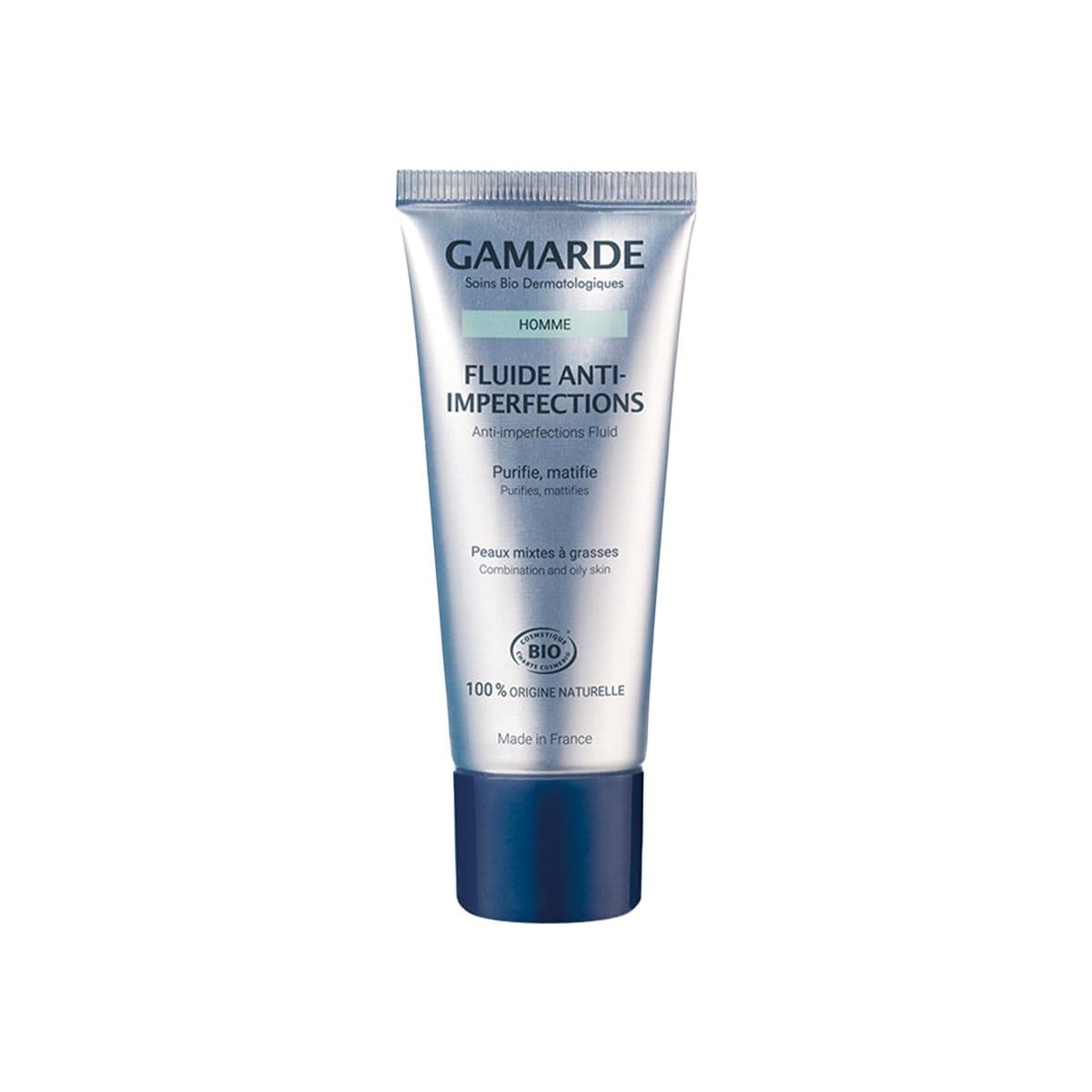 მამაკაცის ცხიმიანი და პრობლემური სახის კანის ემულსია 40 მლ 5543 გამაღდე - Gamarde