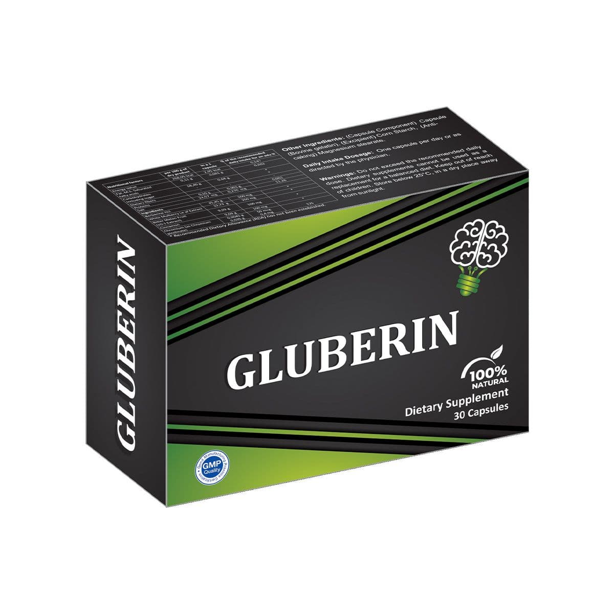 გლუბერინი - Gluberin 30 კაფსულა