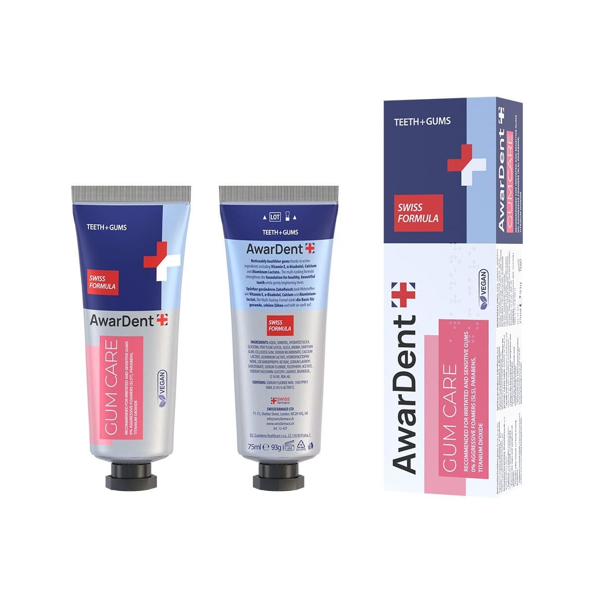 კბილის პასტა გამ ქეა 75 მლ 4354 ავარდენტი - AwarDent