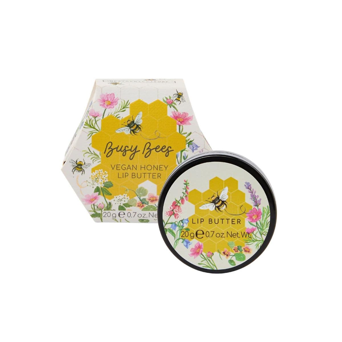 ტუჩის კარაქი Busy Bees 20მლ 4808 ჰესკოტი და აივორი - Heathcote & Ivory