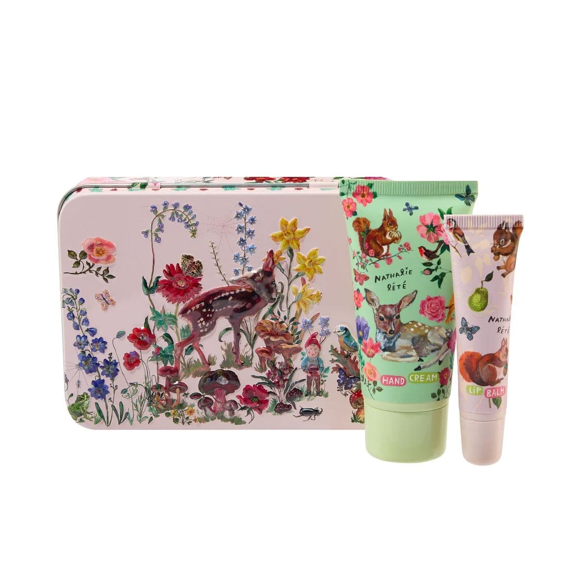 ხელის კრემის და ტუჩის ბალზამის ნაკრები Nathalie Lete 5188 ჰესკოტი და აივორი - Heathcote & Ivory