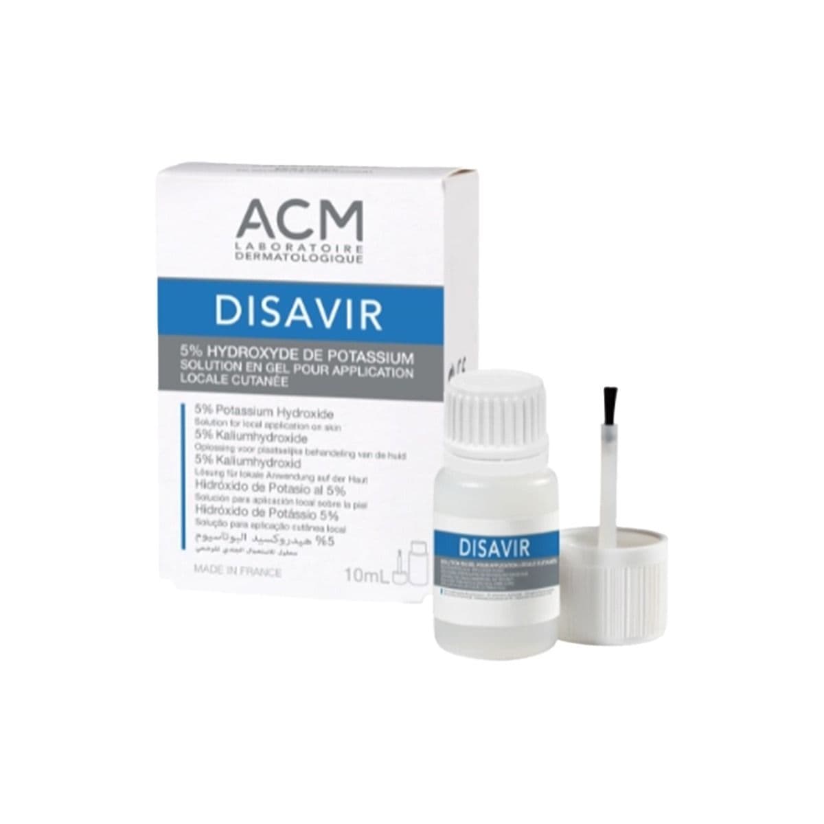 დისავირი გელი სახის კონდილომების 5% დისავირი 10 მლ 4003 ეისიემ - ACM