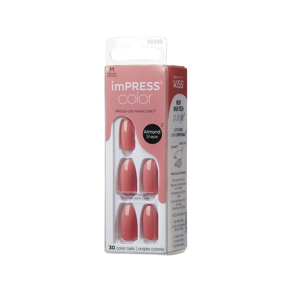 ხელოვნური ფრჩხილები Sweet Aroma 3008 ქისი - Kiss