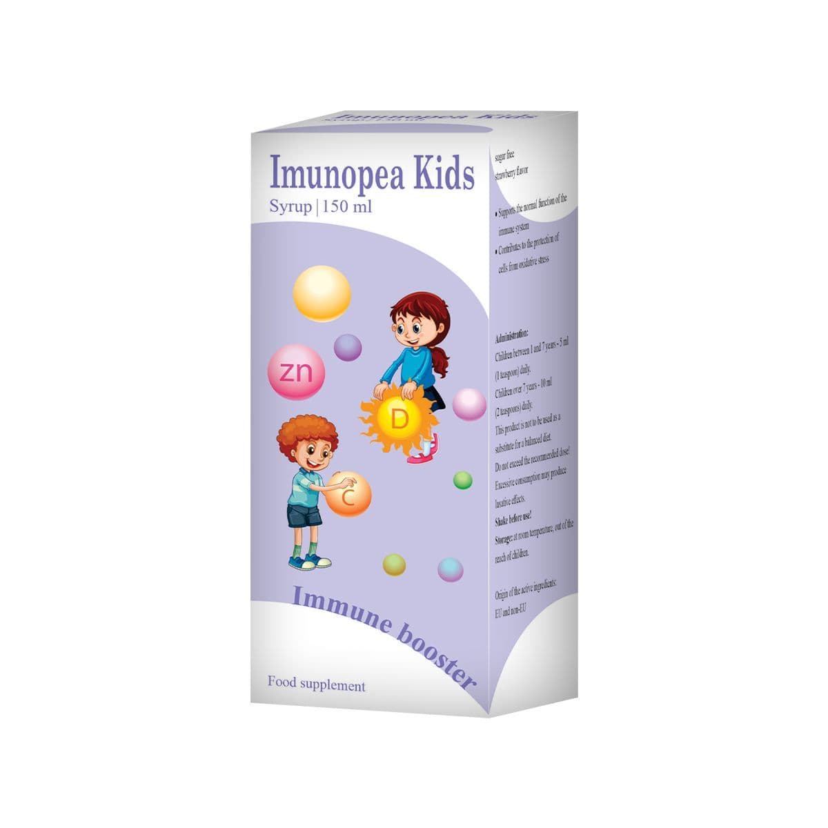 იმუნოპეა ქიდსი - Imunopea Kids სიროფი 150მლ