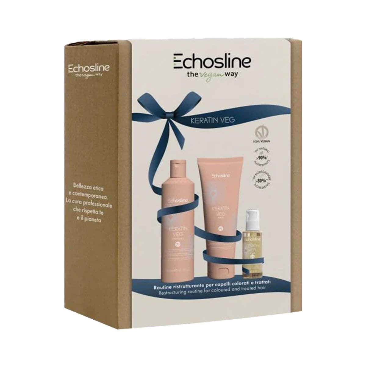 ნაკრები KERATIN KIT 1876 ეკოსლაინი - Echosline