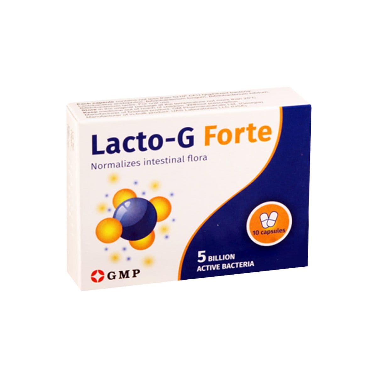 ლაქტო-G ფორტე - Lacto-G Forte 10 კაფსულა