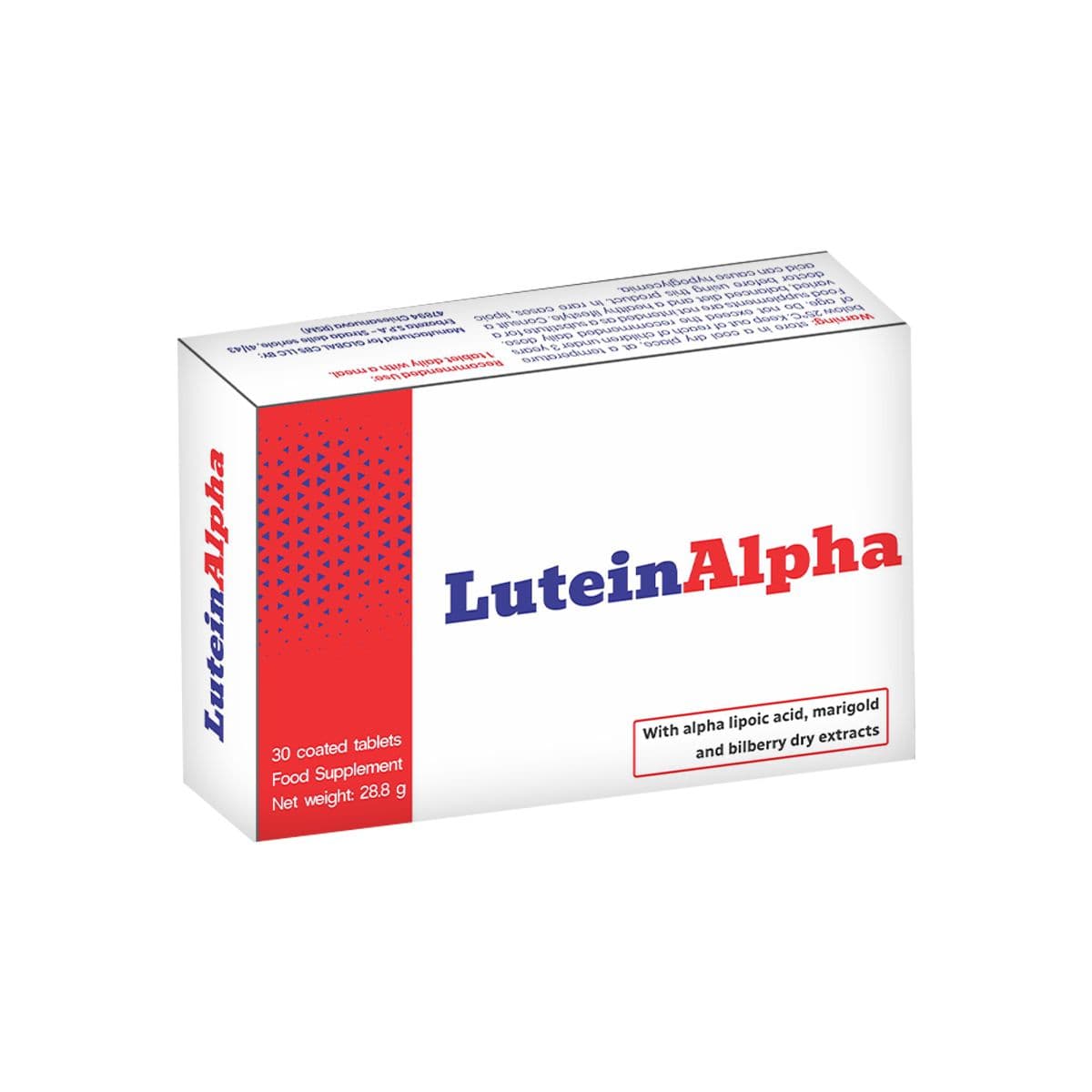 ლუთეინალფა - Luteinalpha 30 ტაბლეტი