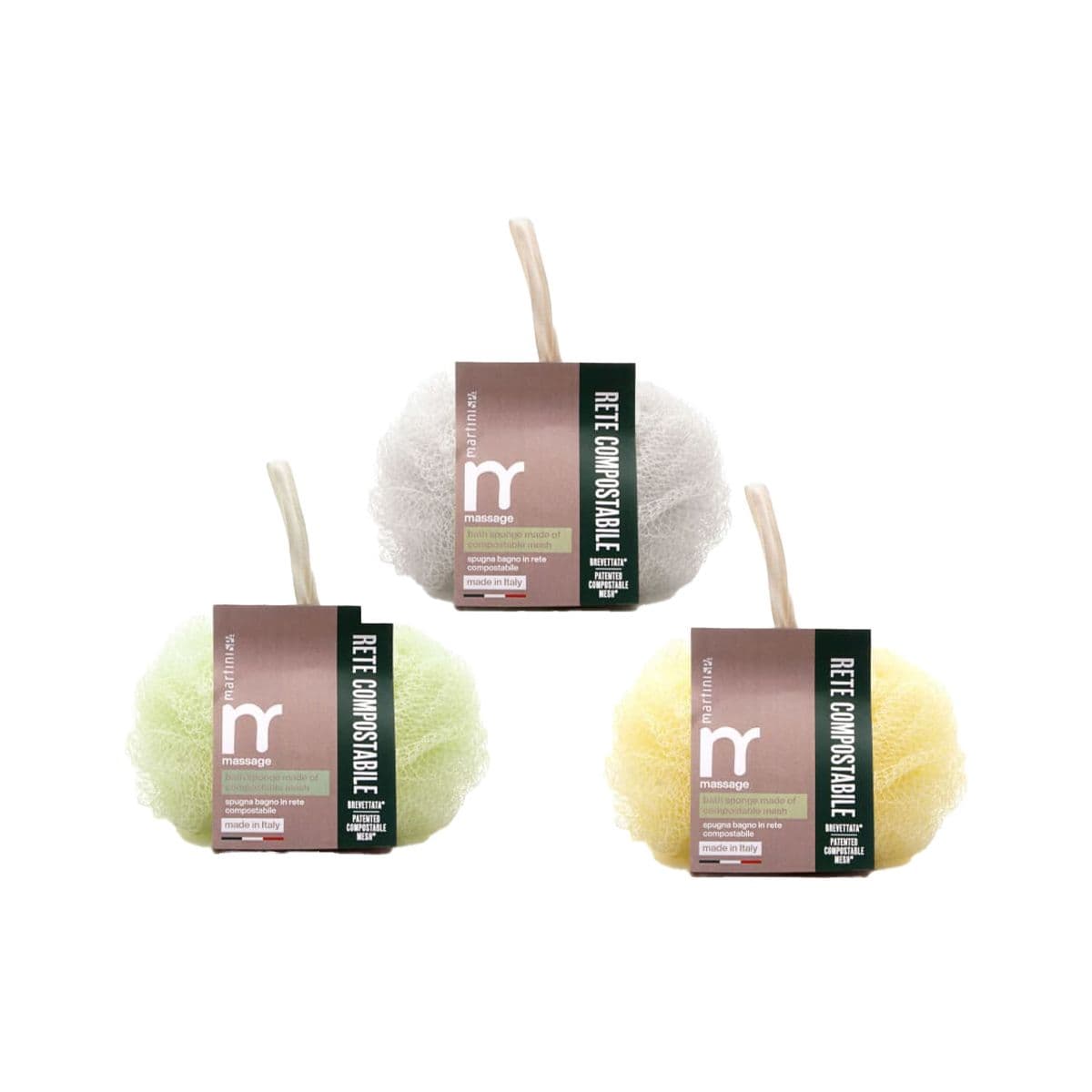 აბაზანის ღრუბელი MESH SPONGE 0396 მარტინი სპა - Martini Spa