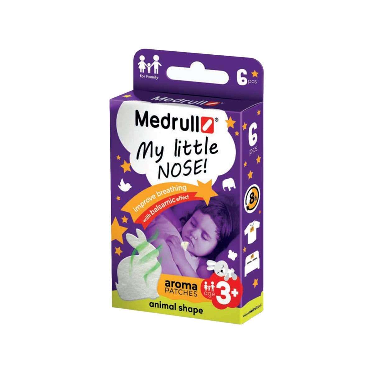ლეიკო My little Nose Animal 6 ცალი მედრული - Medrull