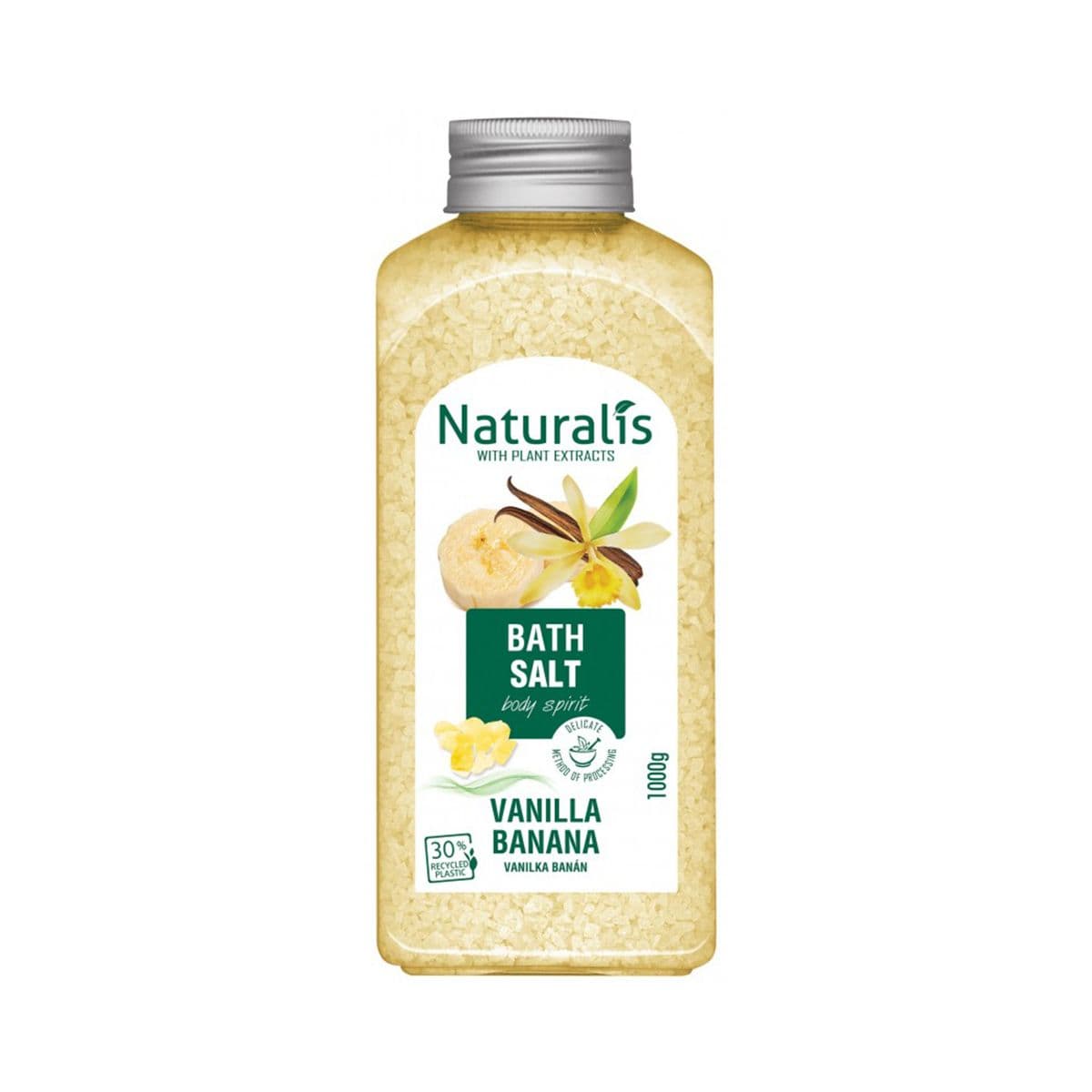 აბაზანის მარილი ვანილი 1000გ. 1976 ნატურალისი - Naturalis