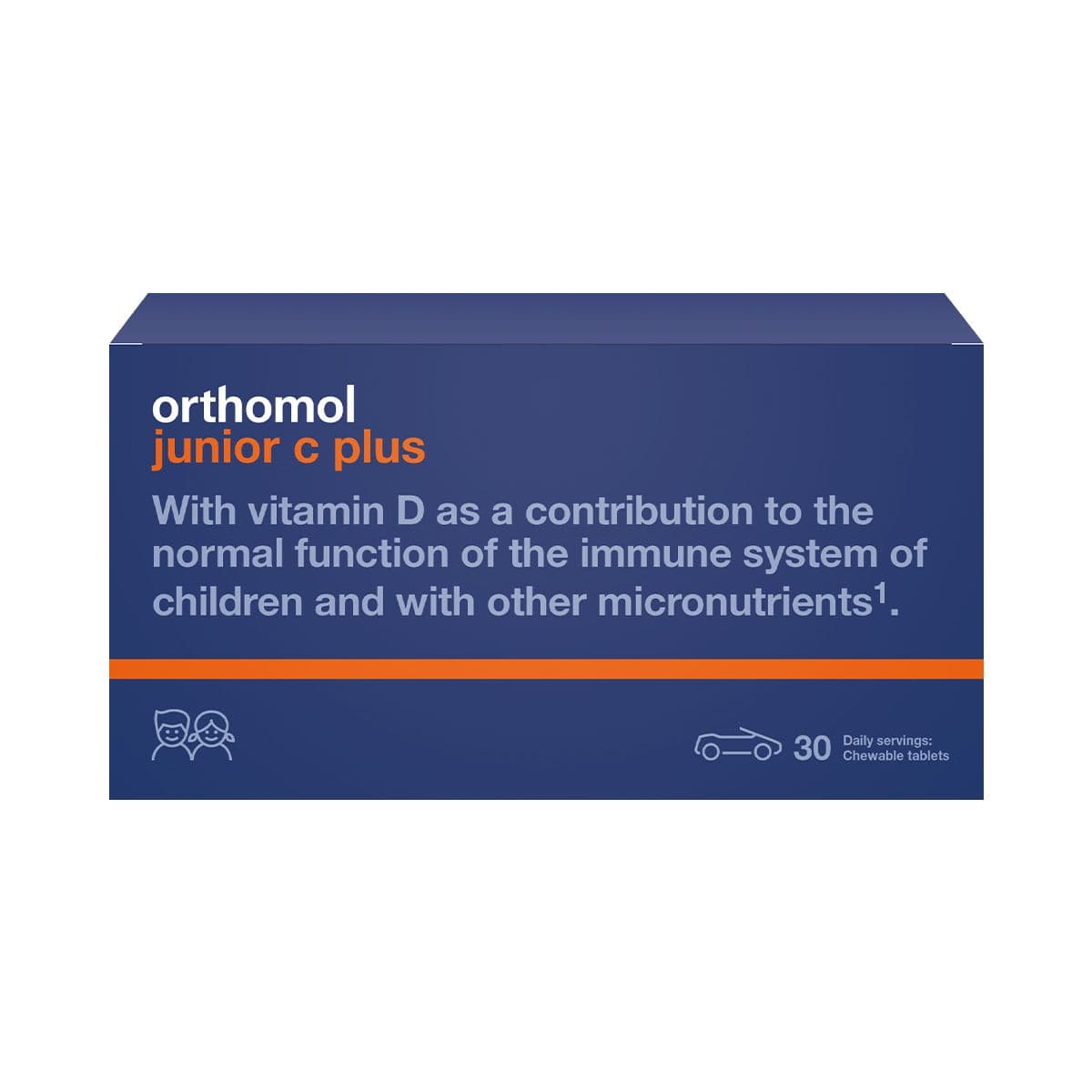 ჯუნიორი C+ ციტრუსი 30 პაკეტი ორთომოლი - Orthomol