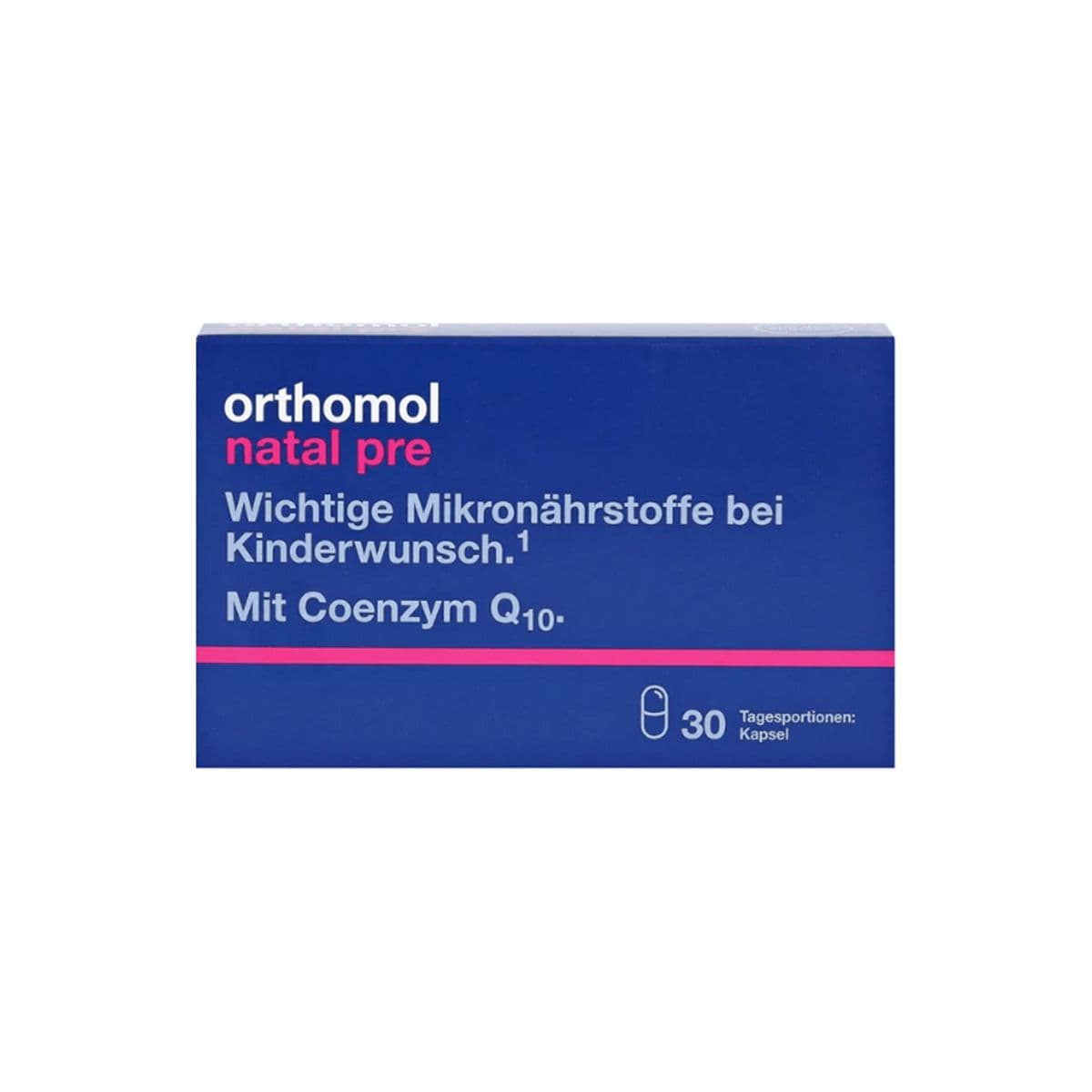 ნატალი პრე 30 კაფსულა ორთომოლი - Orthomol