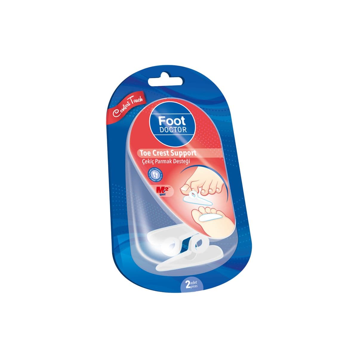 ფეხის თითის საყრდენი 2 ცალი 40888 ფუტ დოქტორ - Foot Doctor