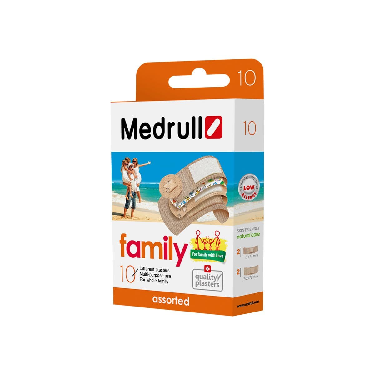 მედრული - Medrull ლეიკო Family 10 ცალი