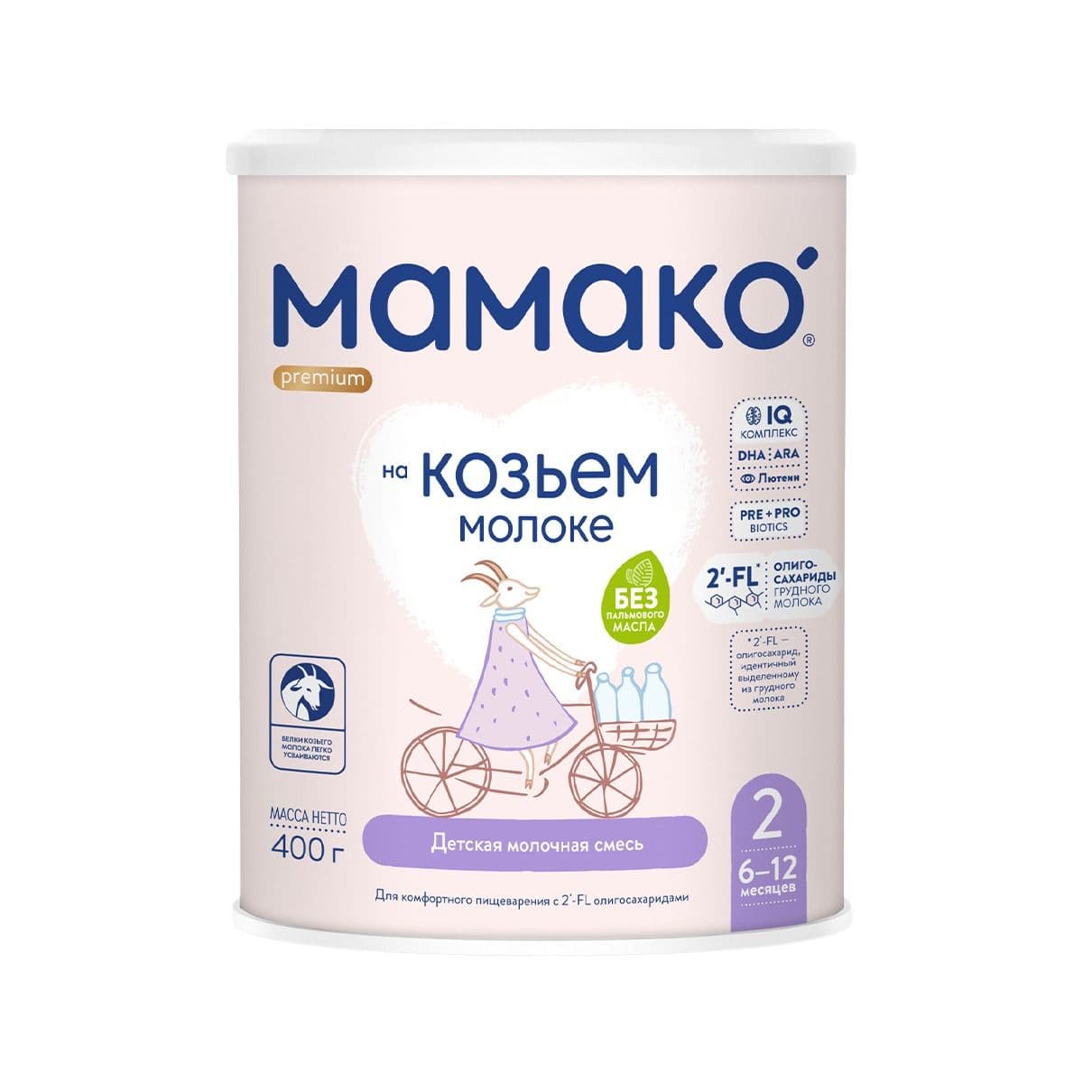 რძის ნაზავი პრემიუმი 2 400 გ 9077 მამაკო - Mamako