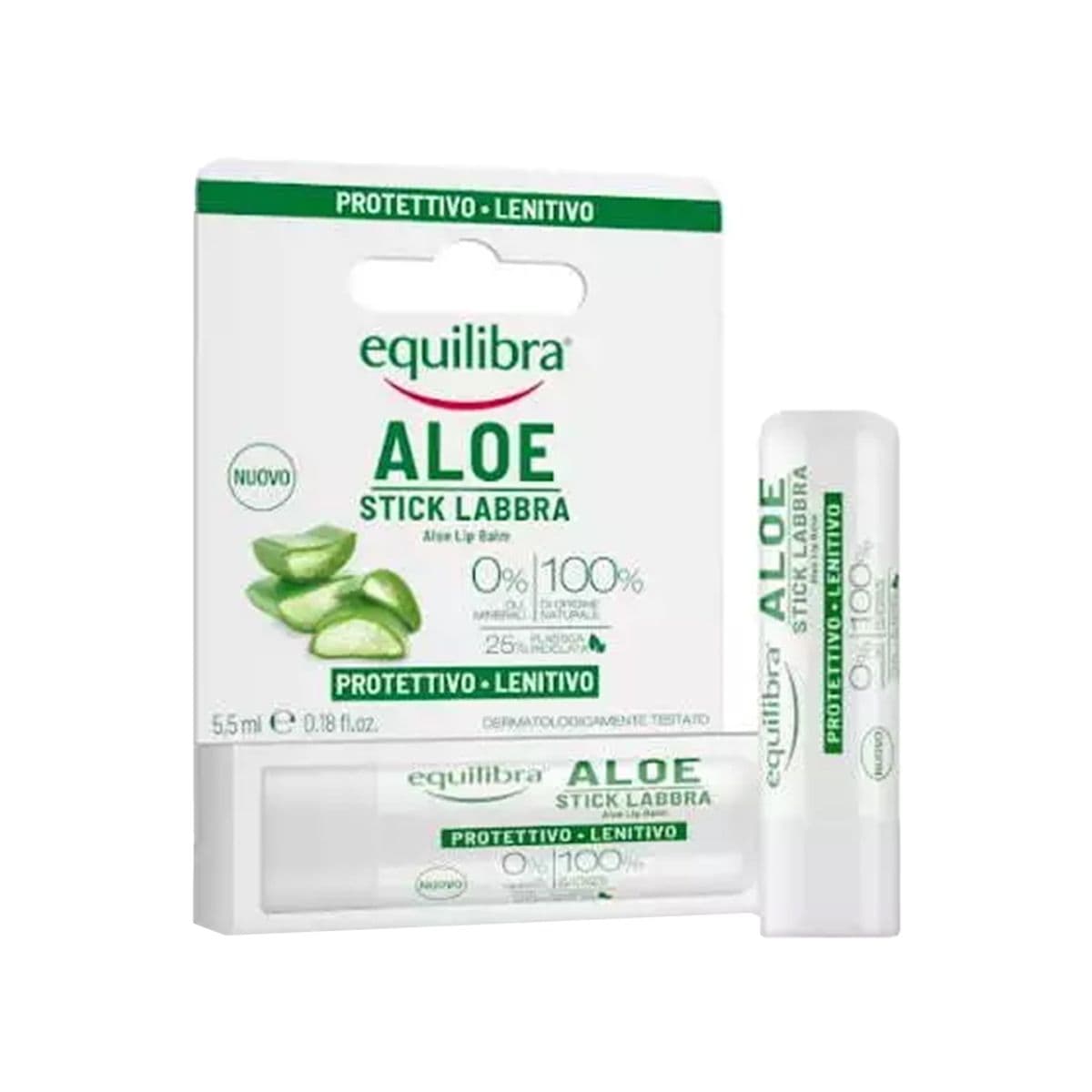 ტუჩის ბალმი Aloe 0790 ექვილიბრა - Equilibra