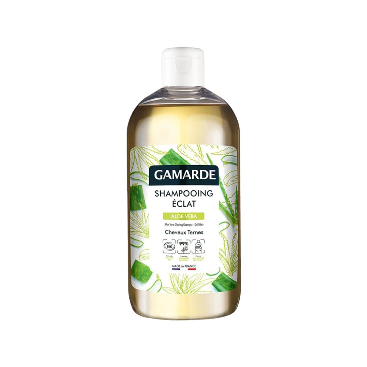 შამპუნი დაზიანებული თმისთვის ალოე 500 მლ 8124 გამაღდე - Gamarde