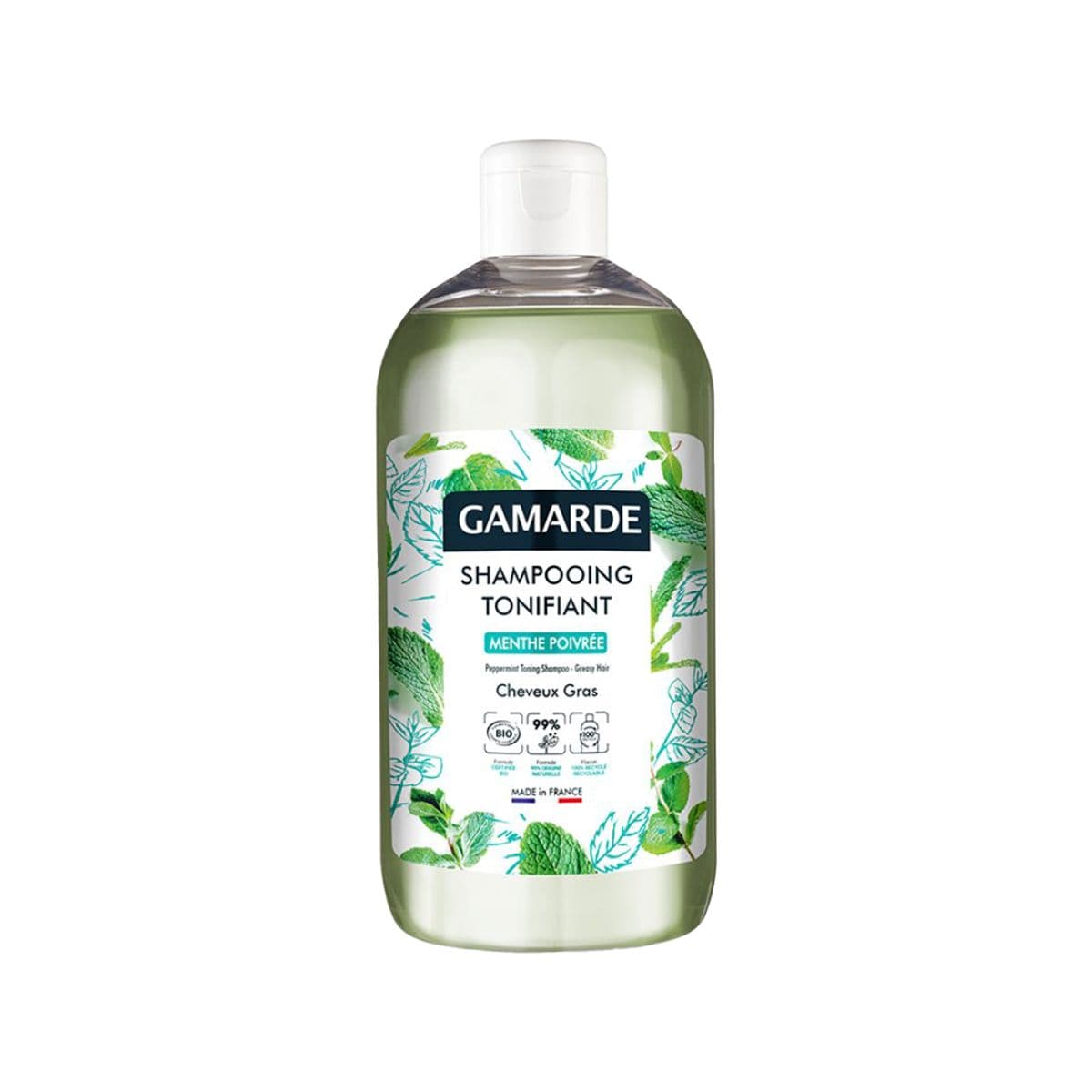შამპუნი ცხიმიანი თმისთვის პიტნა 500 მლ 8148 გამაღდე - Gamarde