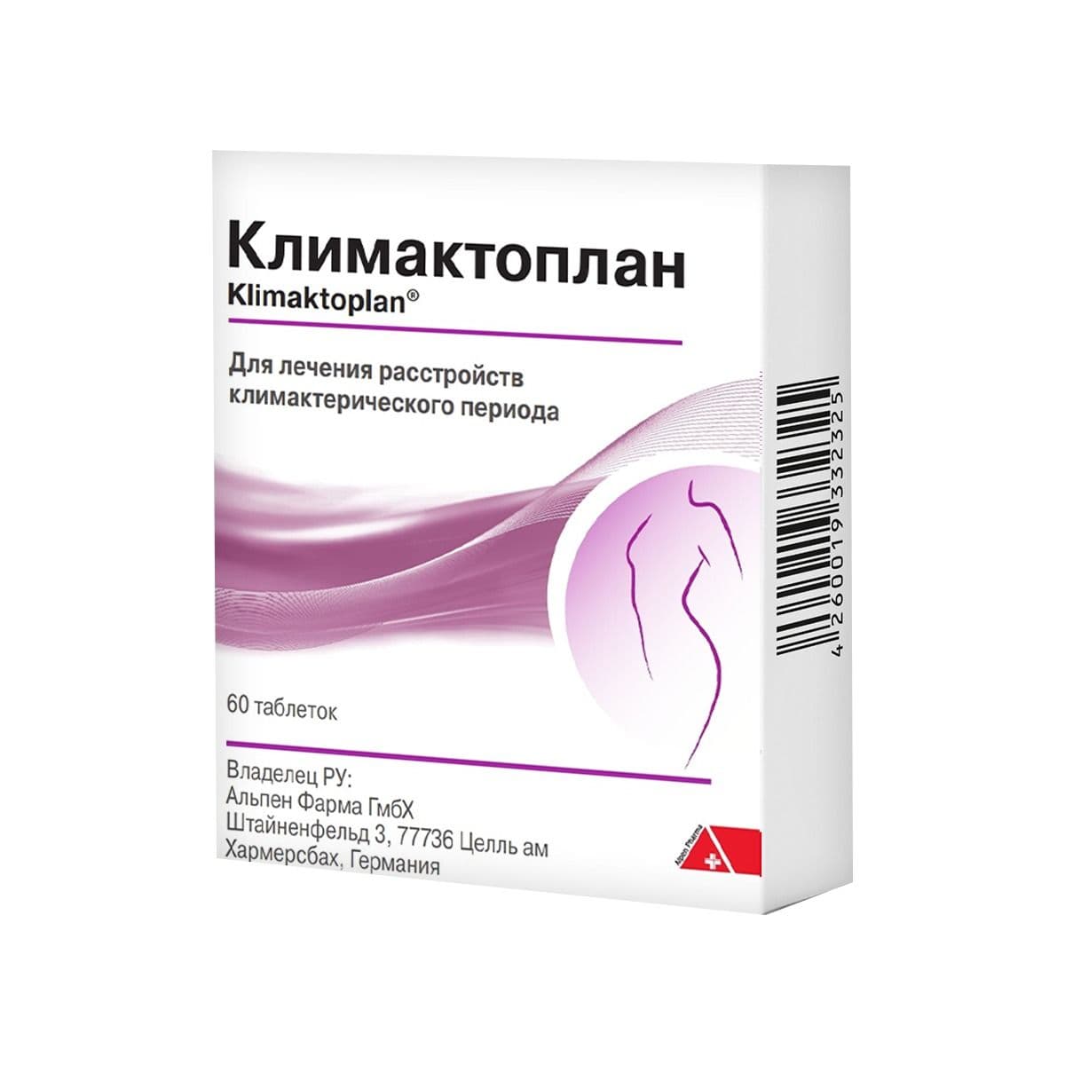 კლიმაქტოპლანი - Klimaktoplan 60 ტაბლეტი