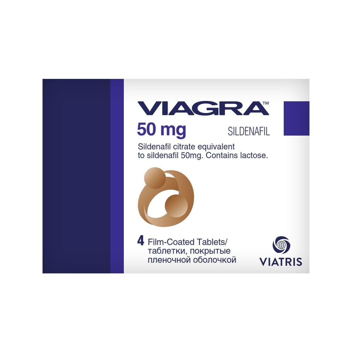 ვიაგრა - Viagra 50მგ 4 ტაბლეტი