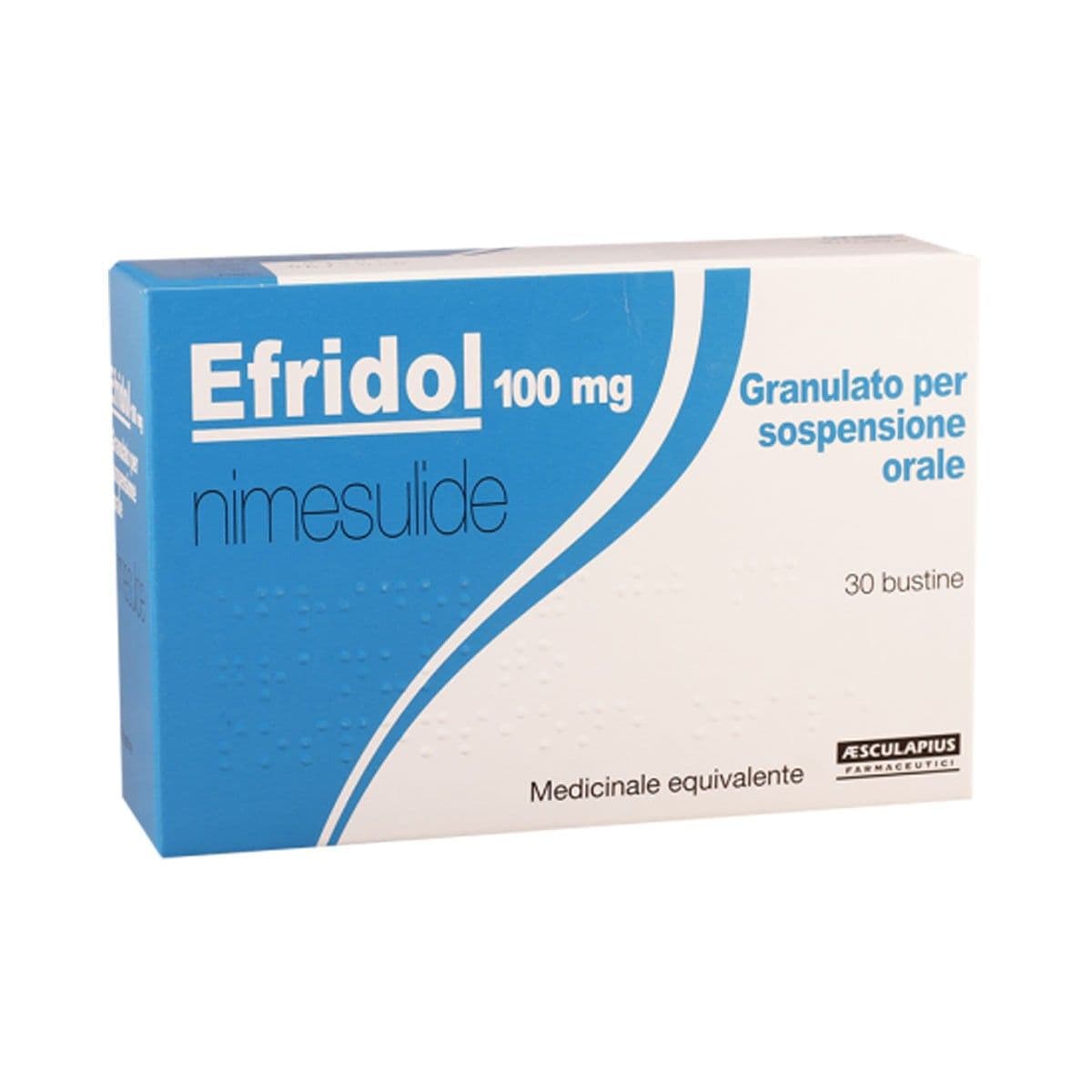 ეფრიდოლი - Efridol გრანულები 100მგ 30 საშეტი