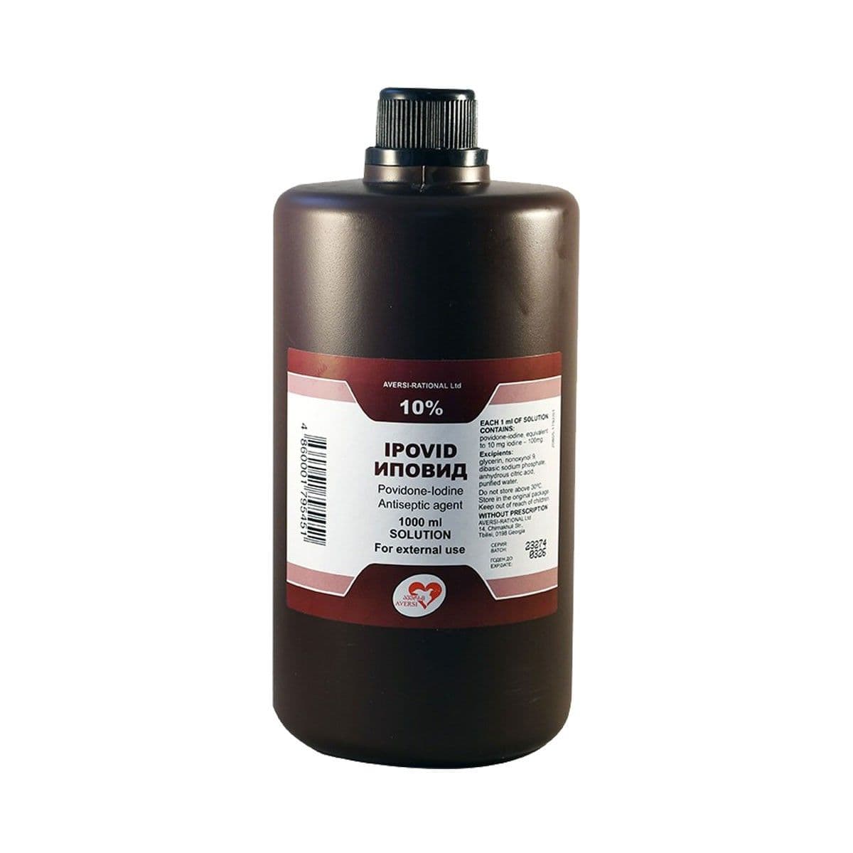 იპოვიდი - Ipovid ხსნარი 10% 1000მლ