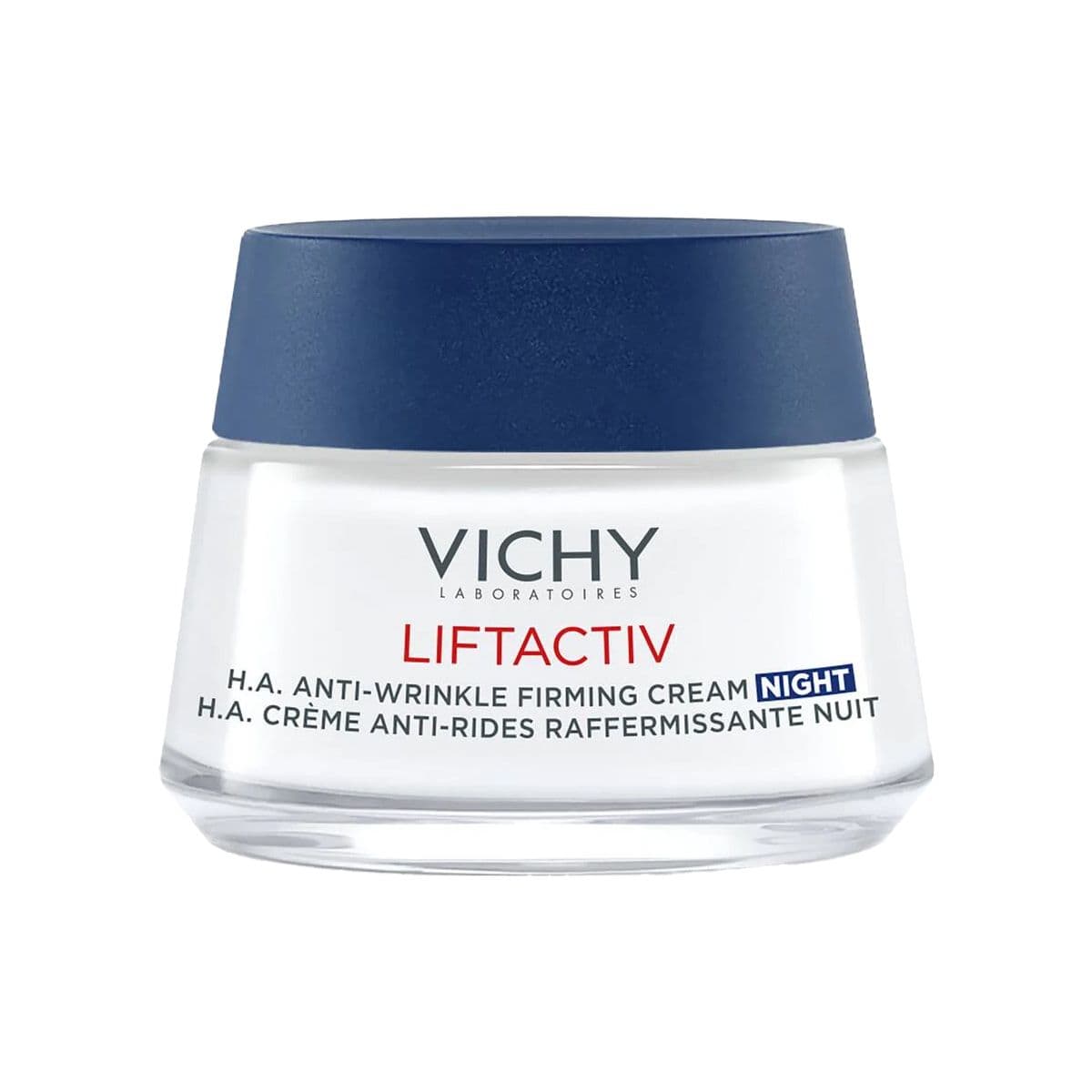 სახის კრემი ლიფტაქტივი ღამის ნაოჭების საწინააღმდეგო 50 მლ 1322502 ვიში - Vichy