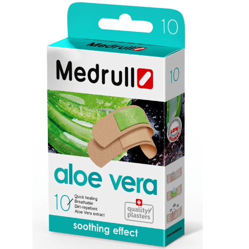 ლეიკოპლასტირი Medrull ნაკრები Aloe vera #10