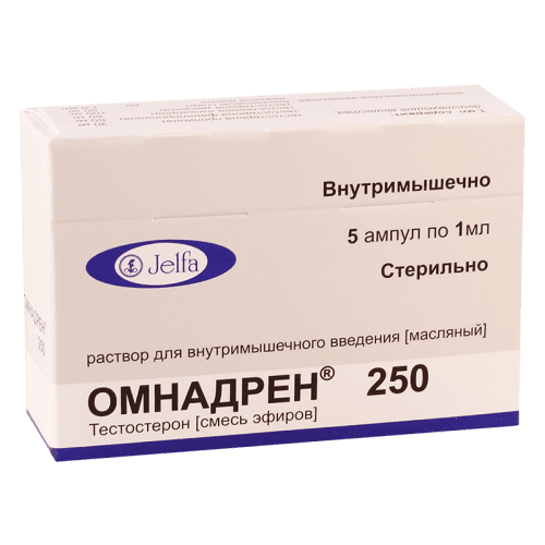 ომნადრენი ხსნარი საინექციო ზეთოვანი 250მგ/1მლ ამპულა #5