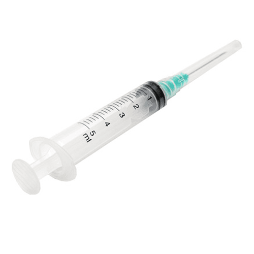 შპრიცი 5 მლ დგუშით 21G (0.8X38მმ) /Luer slyp/ #1