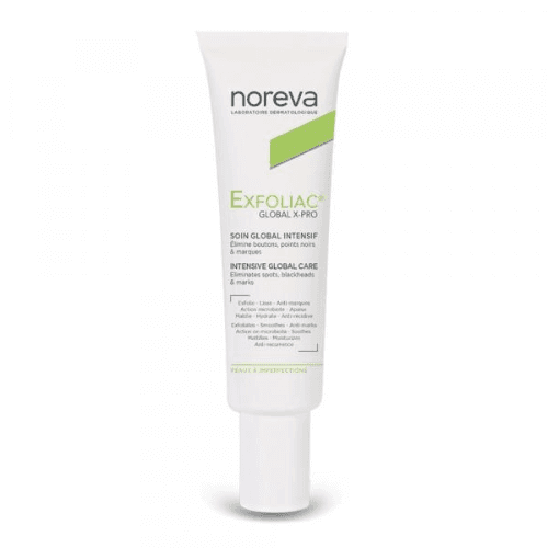 ნორევა - Exfoliac Global X-PRO სახის კრემი აკნეს სამკურნალო 30მლ