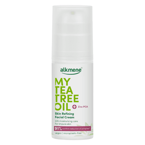 ალკმენე - My Tea Tree Oil სახის კრემი მგრძნობიარე/პრობლემური კანის ვეგანური 50მლ