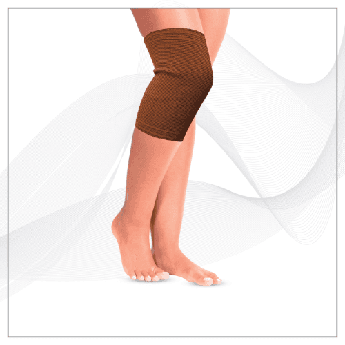 აბც ორთოპედიკი - მუხლის დამჭერი (აქლემის ბეწვის ქსოვილი) L