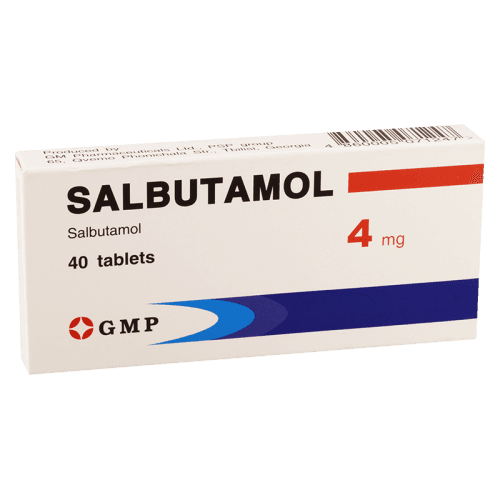 სალბუტამოლი ტაბლეტი 4მგ #40