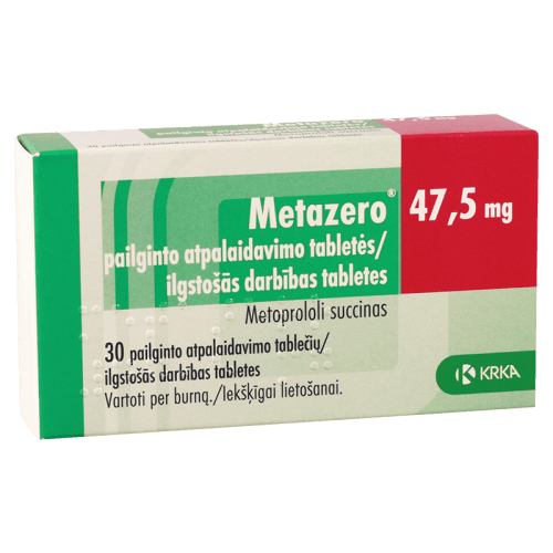 მეტაზერო ტაბლეტი 47.5მგ #30