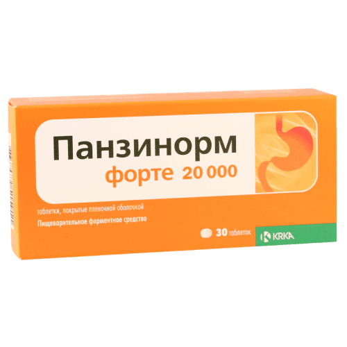 პანზინორმ ფორტე ტაბლეტი 20000სე #30