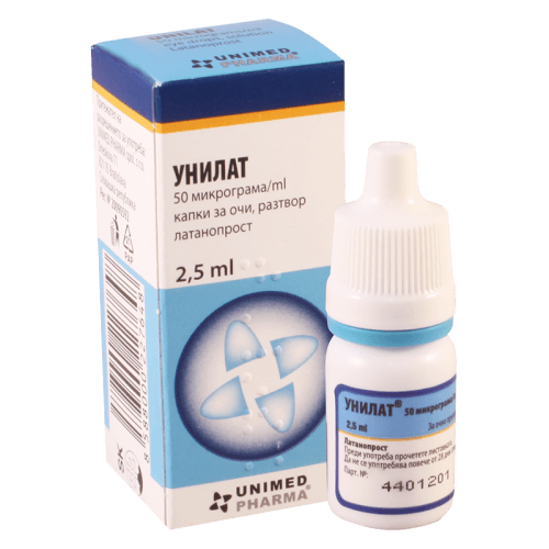 უნილატი წვეთები თვალის 0.005% 2.5მლ ფლაკონი #1