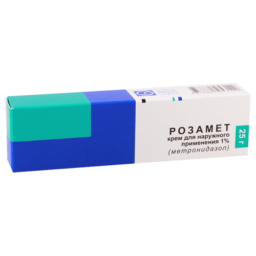 როზამეტი კრემი 1% 25გრ ტუბი #1