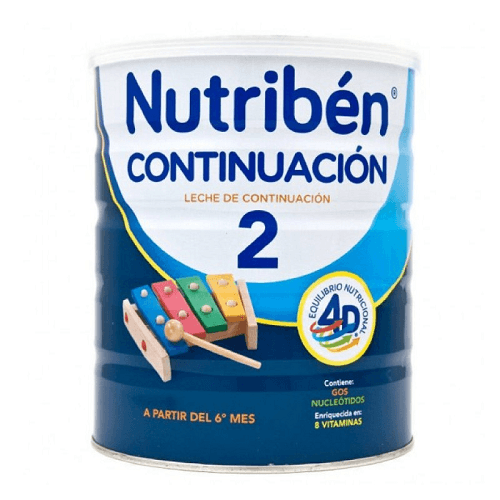 ნუტრიბენი - რძე 2 /6-12თვ/ 800გრ