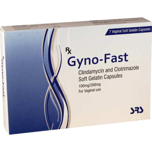 გინო-ფასტი კაფსულა ვაგინალური 200მგ+100მგ #7