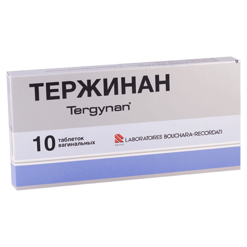 ტერჟინანი ტაბლეტი ვაგინალური #10