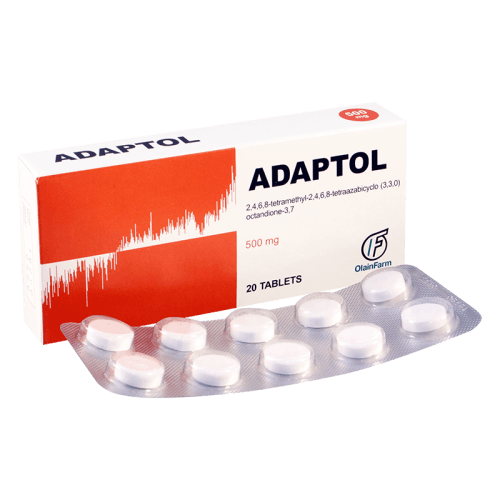 ადაპტოლი ტაბლეტი 500მგ #20