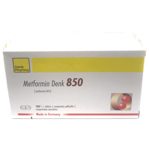 მეტფორმინი დენკი ტაბლეტი 850მგ #120