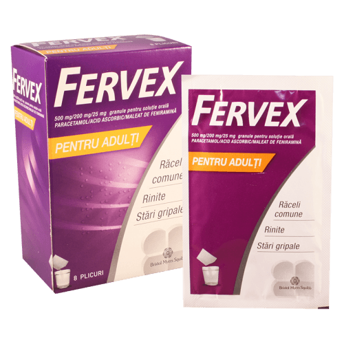 ფერვექსი შაქრით ფხვნილი ორალური ხსნარის მოსამზადებლად პაკეტი #8